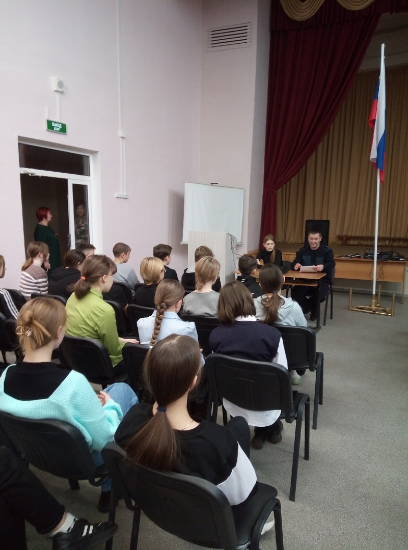 Встреча с работниками полиции.