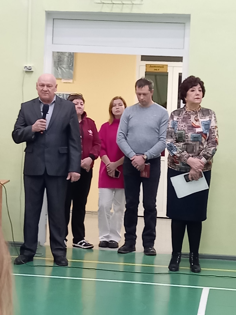 Открытие месячника оборонно-массовой и военно-патриотической работы.